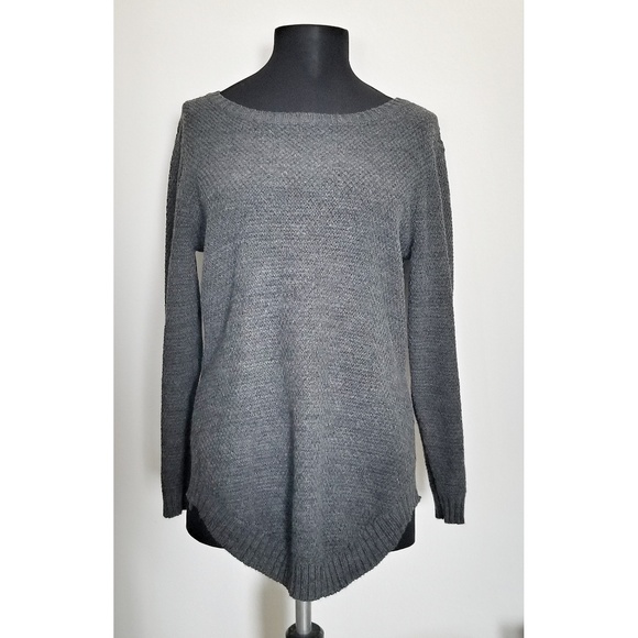 Rue 21 | Chunky Grey Oversized Sweater - Picture 1 of 8